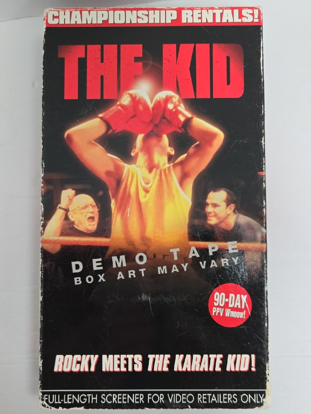 The Kid RARE VHS Demo Tape Boxing Art Video